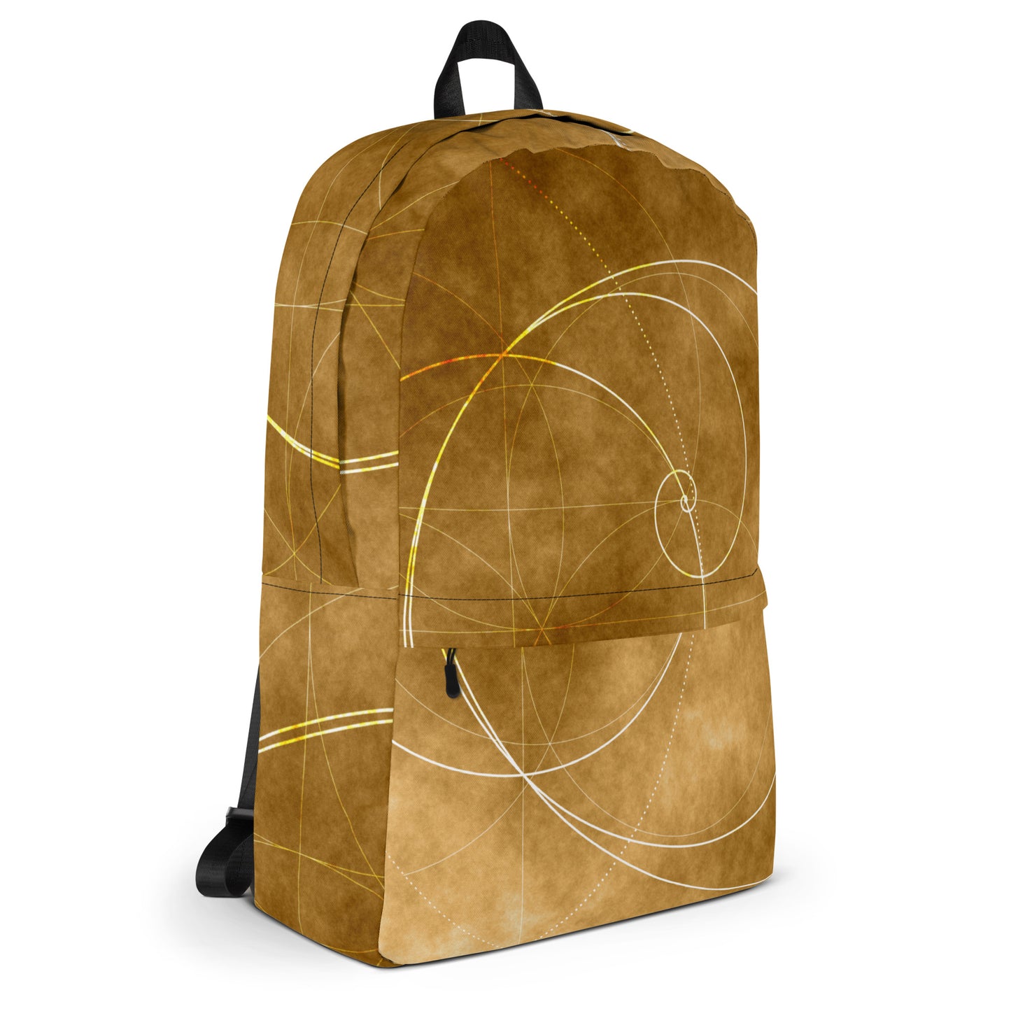 Golden Spiral Glow Backpack