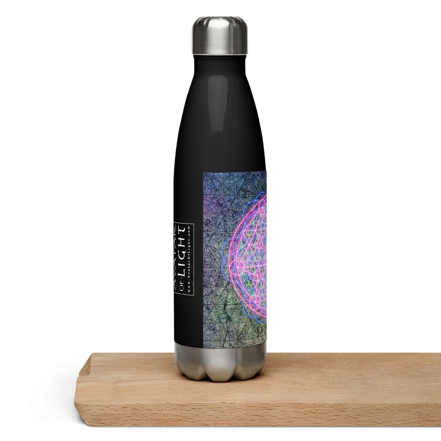 Sacred Mandala Stainless steel water bottle