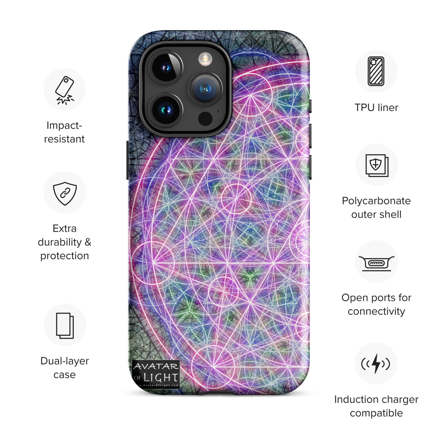 Sacred Mandala Tough Case for iPhone®