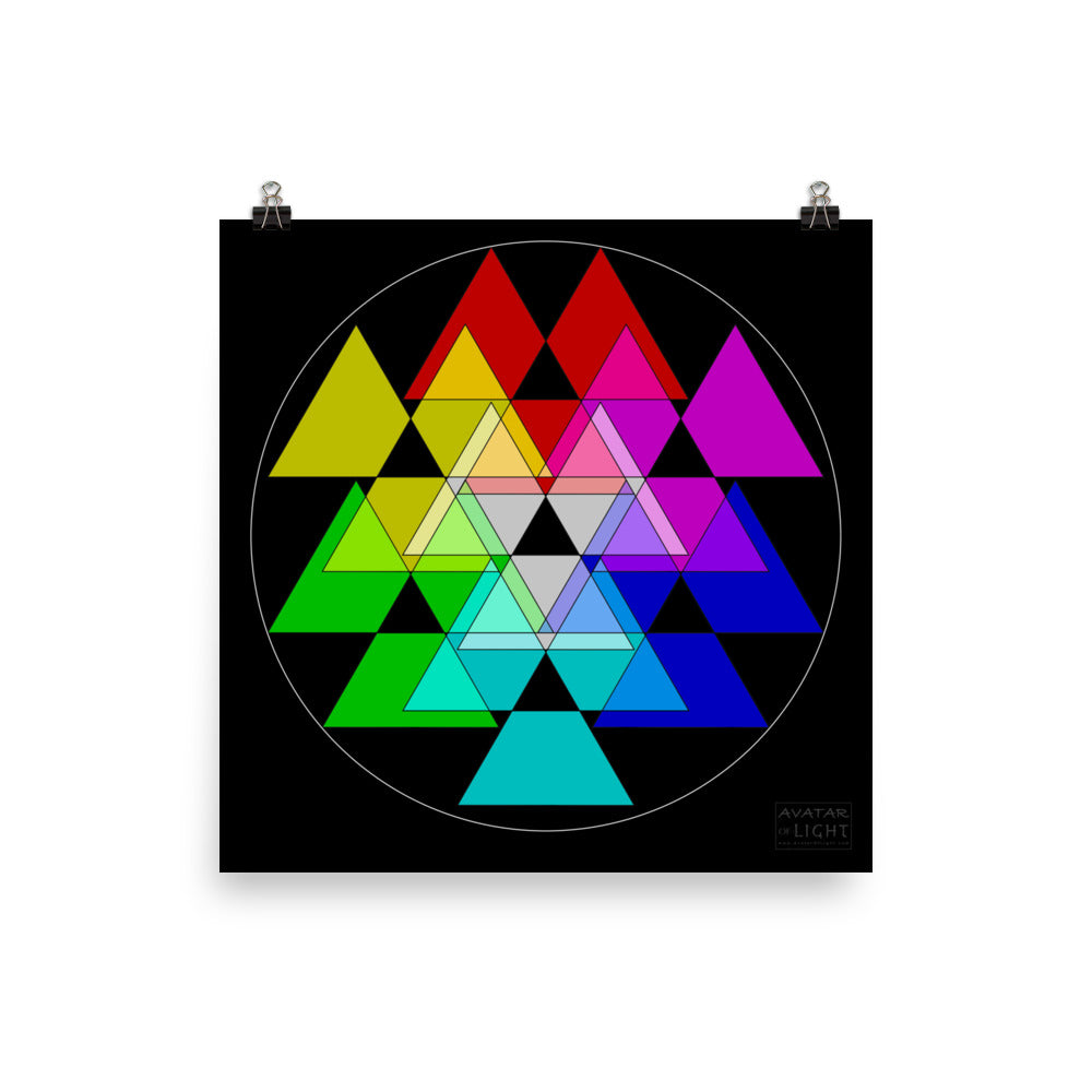 Prisms of Light Art Print