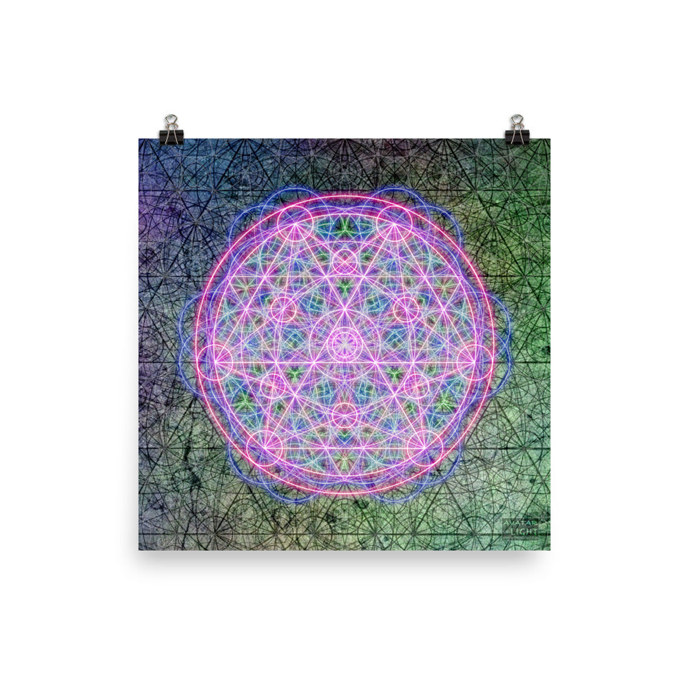 Sacred Mandala Art Print